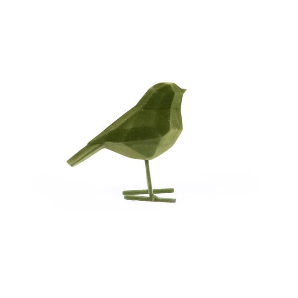 Tamsiai žalia dekoratyvinė figūrėlė PT LIVING Bird, aukštis 17 cm