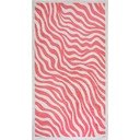 Skalbiamas rožinės spalvos kilimas 60x100 cm Red Zebra – Vitaus