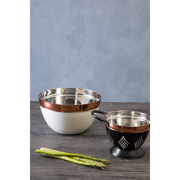 Iš nerūdijančio plieno dubuo vario spalvos/smėlio spalvos ø 26 cm Prescott – Premier Housewares-image-4