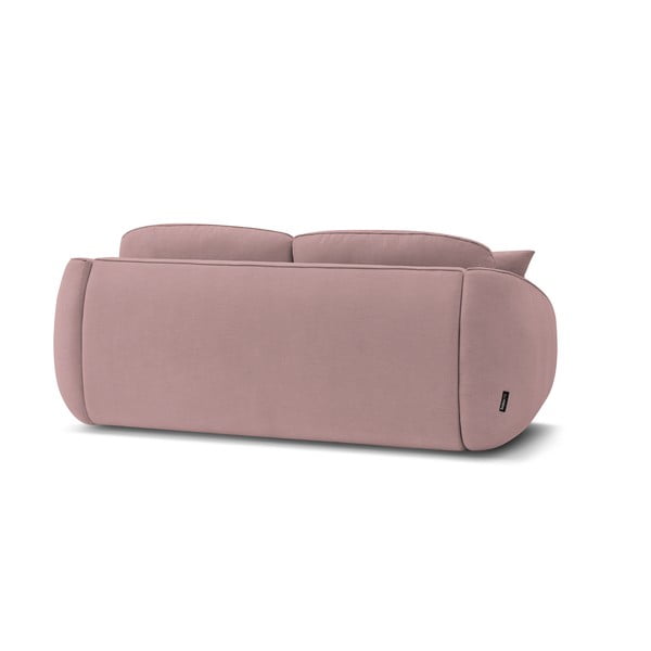 Sulankstoma sofa šviesiai rožinės spalvos 235 cm Cezanne – Bobochic Paris-image-4