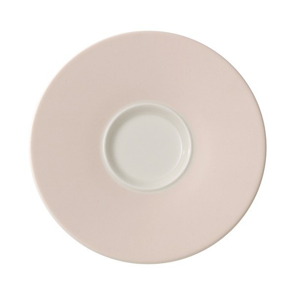 Rožinė porcelianinė lėkštutė "Villeroy & Boch Caffé Club", 17 cm