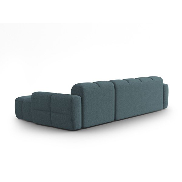 Kampinė sofa mėlynos spalvos Lisa – Micadoni Home-image-4