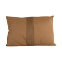 Karamelinės spalvos pagalvė PT Living Leather Look, 50 x 30 cm
