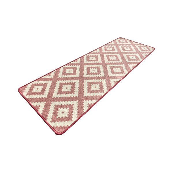 Rožinis virtuvės kilimas Hanse Home Loop Diamond, 67 x 180 cm-image-2