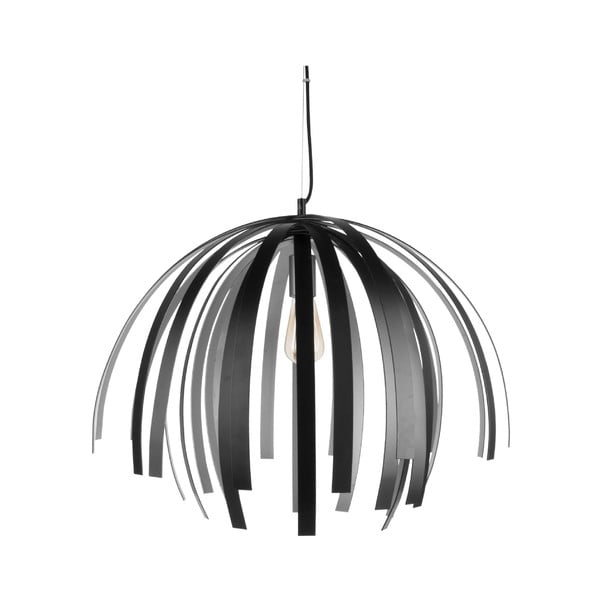 Juodos ir sidabrinės spalvos lubinis šviestuvas "Leitmotiv Willow Large