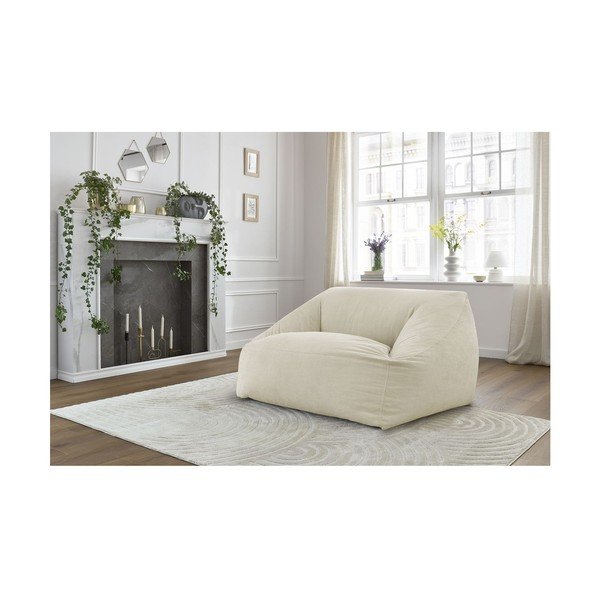 Smėlio spalvos sėdmaišis iš kordinio velveto Lilibet – Bobochic Paris-image-1