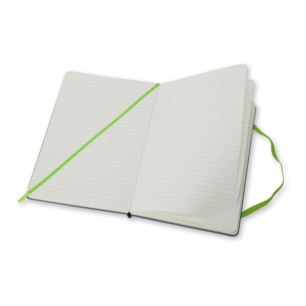 Pilkos spalvos užrašų knygutė kietais viršeliais Moleskine, 240 puslapių-image-2
