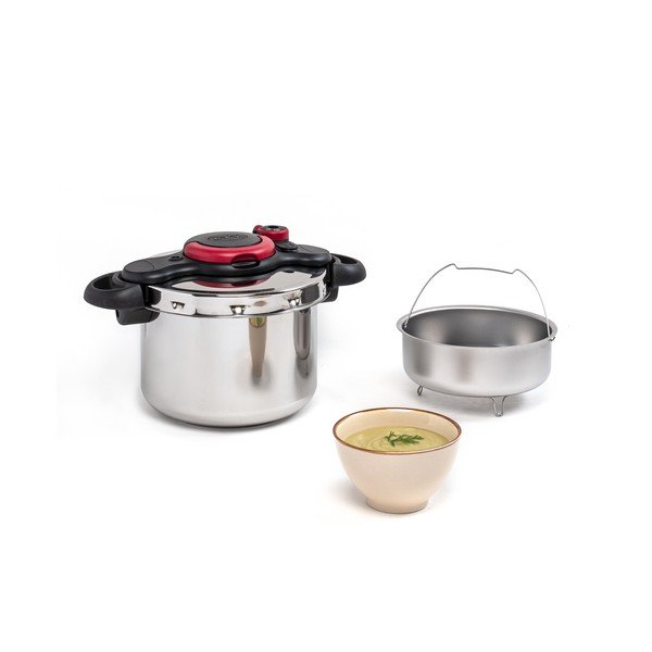 Greitpuodis puodas iš nerūdijančio plieno 6 l Clipso Minut Easy P4620768 – Tefal