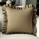 Iš medvilnės mišinio dekoratyvinis pagalvės užvalkalas 40x40 cm Ruffled – Mila Home