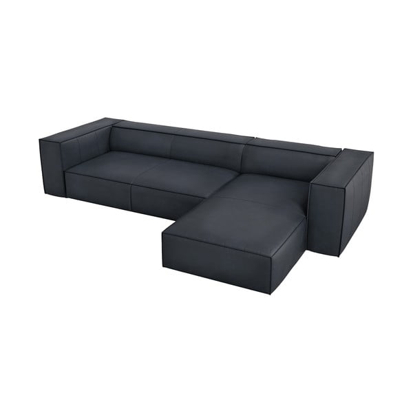 Iš odos kampinė sofa tamsiai mėlynos spalvos (su dešiniuoju kampu) Madame – Windsor & Co Sofas-image-2