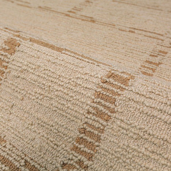 Rankų darbo natūralios spalvos iš vilnos kilimas 200x290 cm Harris Modula Wool – Flair Rugs-image-2