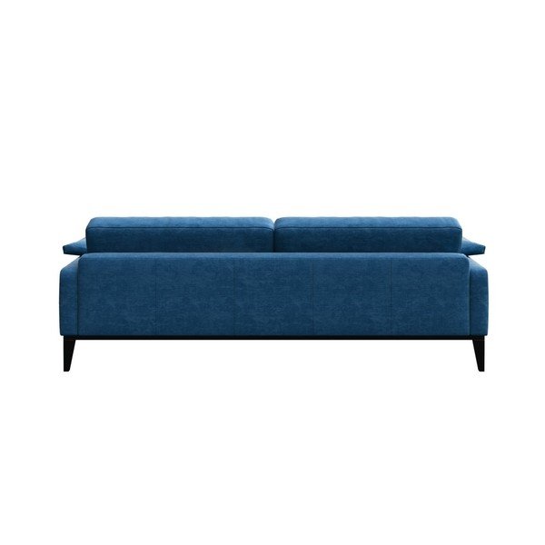 Mėlyna trivietė sofa su medinėmis kojomis MESONICA Musso Regular-image-2