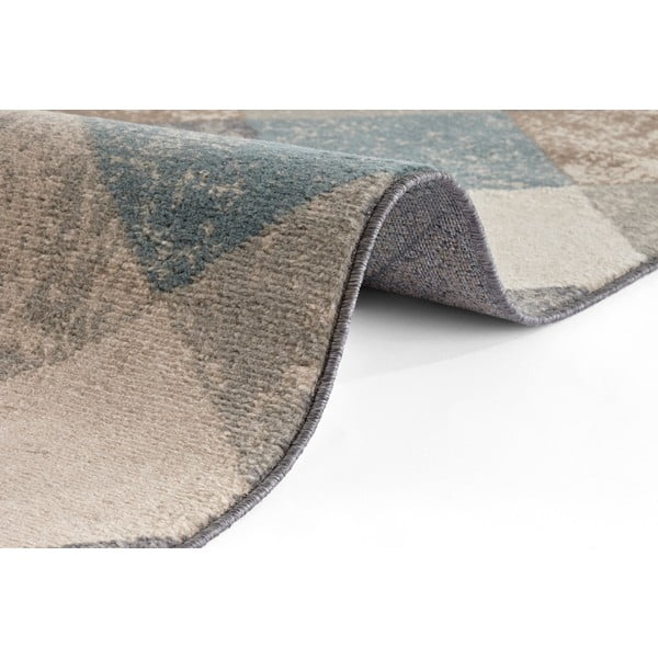 Kilimas mėlynos spalvos/smėlio spalvos 240x340 cm Terrain – Hanse Home-image-3