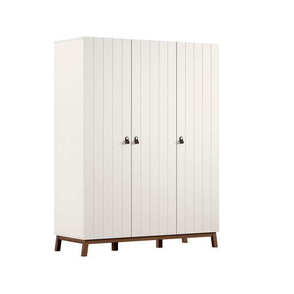 Smėlio spalvos vaikiška spinta 149x196x58 cm Sezane – Vipack