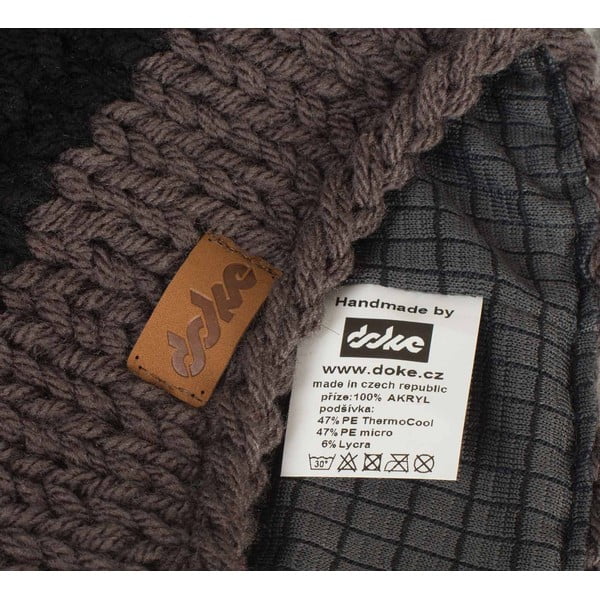 Rankomis megzta kepurė DOKE Stripes Beanie-image-2