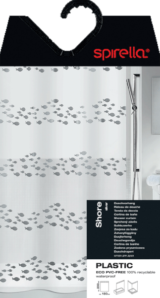 Dušo užuolaida 180x200 cm Shore – Spirella-image-3