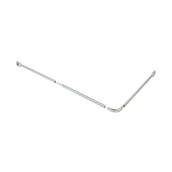 Dušo užuolaidų strypas blizgios sidabrinės spalvos Era – Wenko-image-4