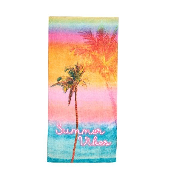 Iš frote audinio iš medvilnės paplūdimio rankšluostis 76x160 cm Summer Vibes – Sassy B
