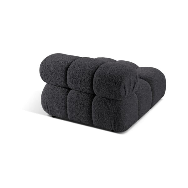 Iš boucle modulinė sofos dalis antracito spalvos (modulinė) Bellis – Micadoni Home-image-4
