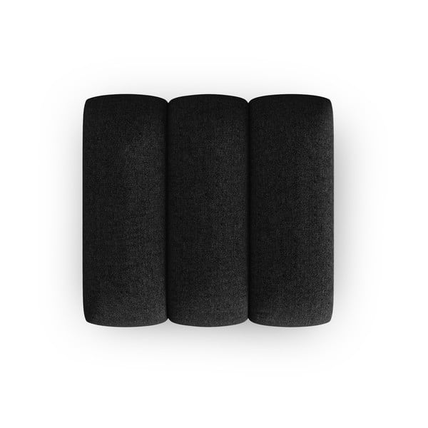 Modulinė taburetė juodos spalvos/antracito spalvos Lupine – Micadoni Home-image-2