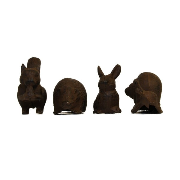 Iš metalo sodo statulos 4 vnt. Animals – Esschert Design-image-4