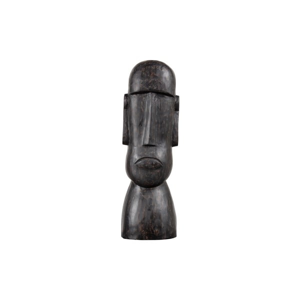 Juodos spalvos mango medienos skulptūrėlė BePureHome Idol, aukštis 47 cm