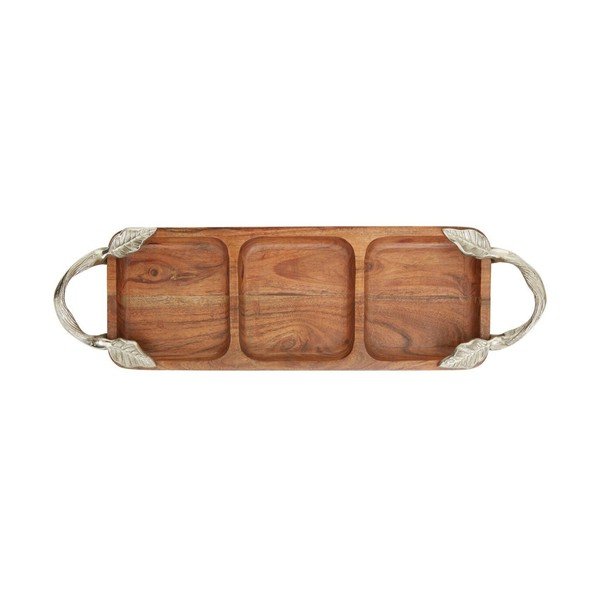 Iš medienos padėklas 14x47 cm Vine – Premier Housewares-image-1
