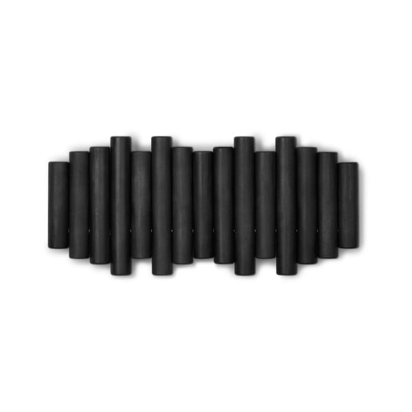 Juoda sieninė pakaba iš pušies medienos Picket - Umbra-image-4