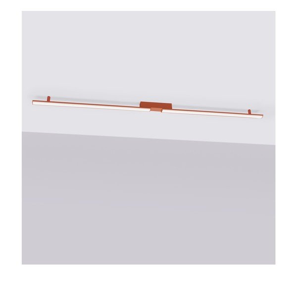 Raudonos plytų spalvos iš aliuminio lubinis šviestuvas LED 4x181 cm LAGOM – Thoro-image-4