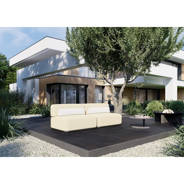 Sodo modulinė sofa smėlio spalvos 204 cm Straw – Sit Sit-image-3