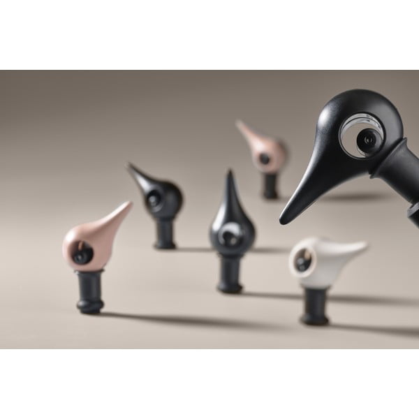 Rožinis silikoninis vyno kamštis Zone Rocks-image-4