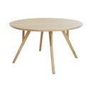 Iš mango masyvo apvalios formos valgomojo stalas ø 120 cm Quenza – Light & Living
