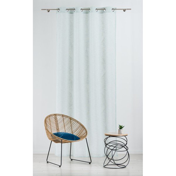 Permatoma užuolaida mėtų spalvos 140x260 cm Napa – Mendola Fabrics