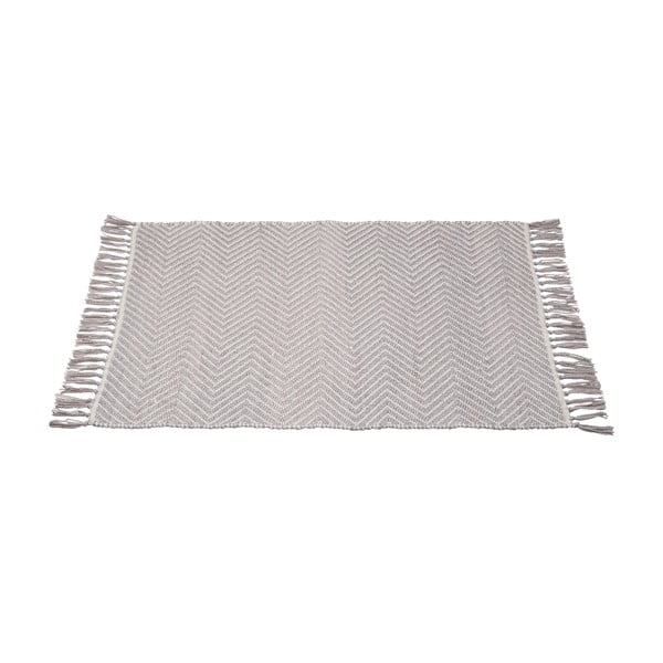 Pilkas vonios kilimėlis iš perdirbto plastiko Wenko Gata, 50 x 80 cm-image-2