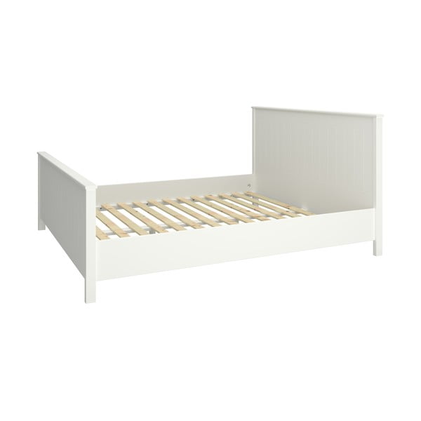 Balta dvigulė lova 180x200 cm Tromsö - Tvilum
