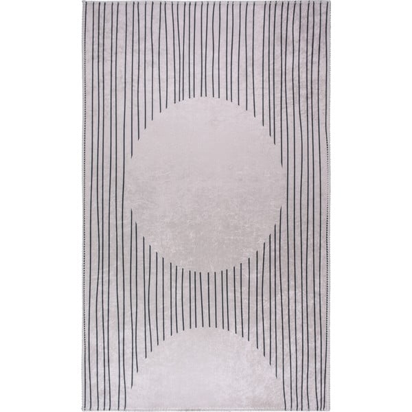Skalbiamas kilimas kreminės spalvos 80x200 cm – Vitaus