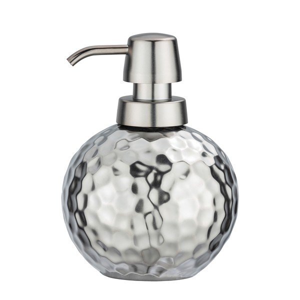 Keraminis muilo dozatorius, sidabro spalvos, Wenko Luna, 500 ml-image-1