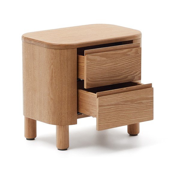 Natūralios spalvos naktinis staliukas Salaya – Kave Home-image-3