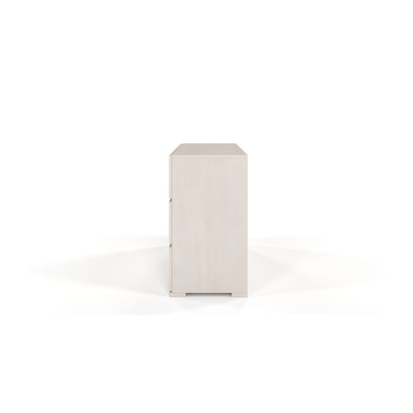 Baltos pušies komoda Skandica Sandemo, 120 x 81 cm-image-2