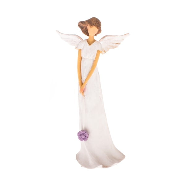 Dekoratyvinė figūrėlė Dakls Angel with a Bouquet, aukštis 20 cm