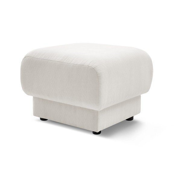 Baltos spalvos otomanė Bourbon - Bobochic Paris-image-3