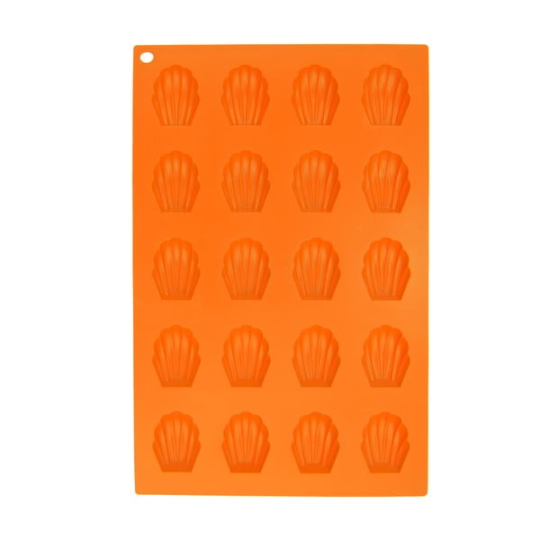 Iš silikonas skirta prancūziškiems keksiukams kepimo forma 17,5x29,5 cm – Orion