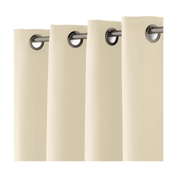 Smėlio spalvos užuolaida 140x180 cm Essentiel – douceur d'intérieur-image-1