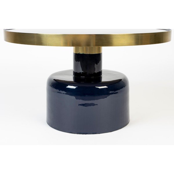 Iš metalo apvalios formos šoninis stalas ø 60 cm Glam – Zuiver-image-1