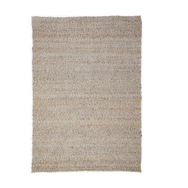 Rankų darbo geltonos spalvos/šviesiai pilkos spalvos kilimas 120x170 cm Finley – Flair Rugs