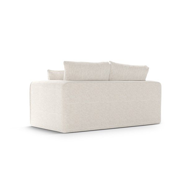 Baltos spalvos sulankstoma sofa 158 cm Lido – Micadoni -image-4