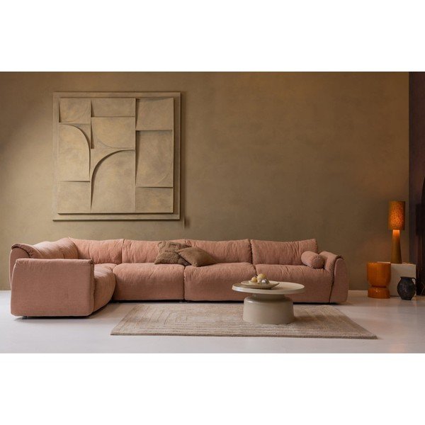 Apvalios formos šoninis stalas iš metalo ø 32 cm Hekla – WOOOD-image-1