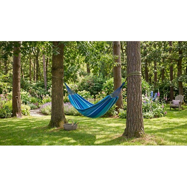 Mėlynos ir baltos spalvos hamakas Cattara Textil-image-1