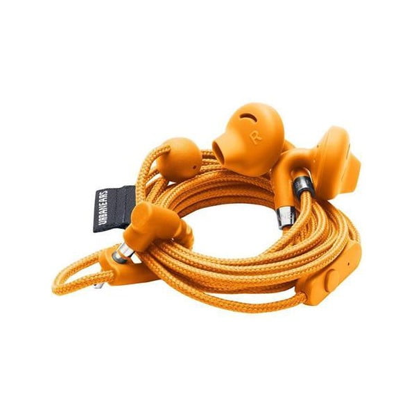 Oranžinės ausinės su mikrofonu "Urbanears SUMPAN Bonfire Orange
