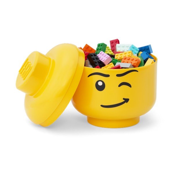 Plastikinė vaikiška saugojimo dėžė Head - LEGO®-image-2